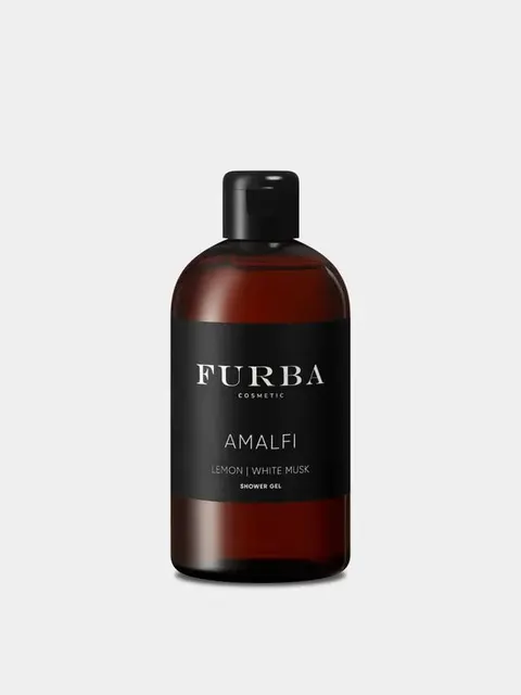 Парфюмированный гель для душа Furba Amalfi яркими нотами лимона и сахарной пудры, 300 мл