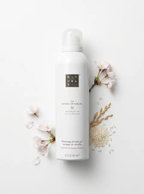 Гель для душа Rituals "Sakura" с ароматом цветов вишни и рисового молока