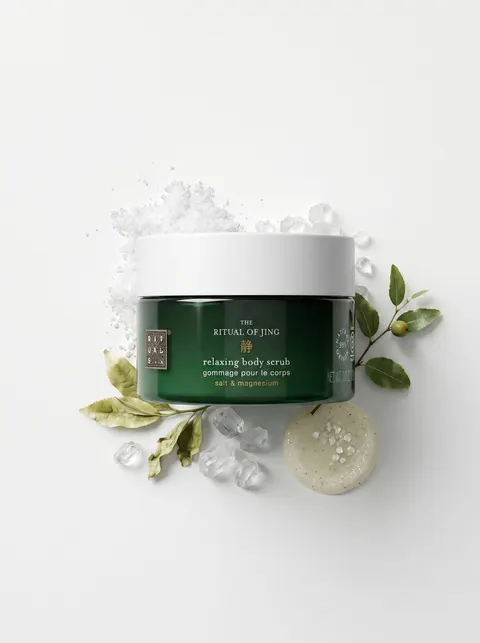 Скраб для тела RITUALS "Jing Relax" с ароматом священный лотос и плодами унаби, 300гр